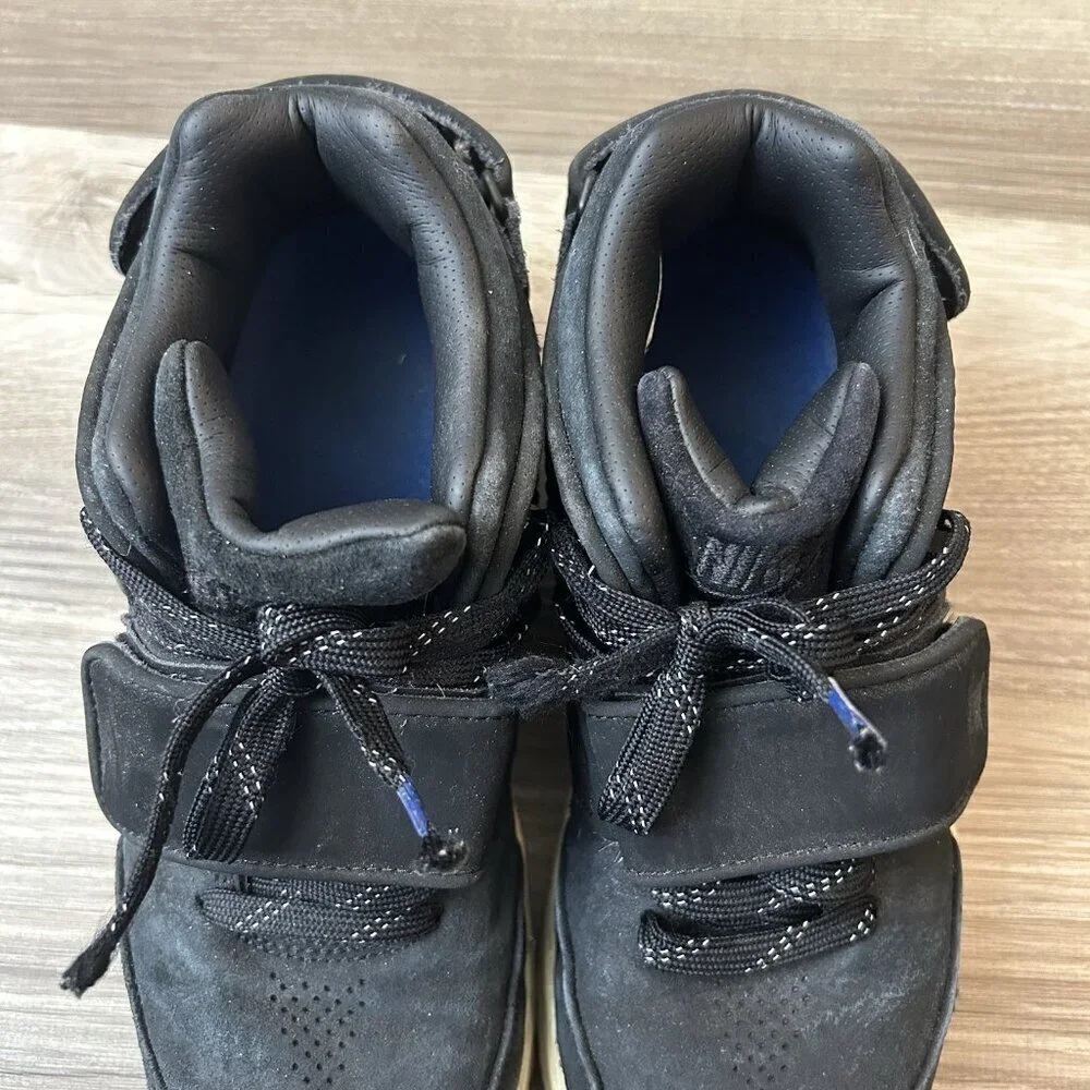 Nike Men's Air Trainer V. Cruz Shoes Size 6.5 Black Suede Sneakers 777535-004